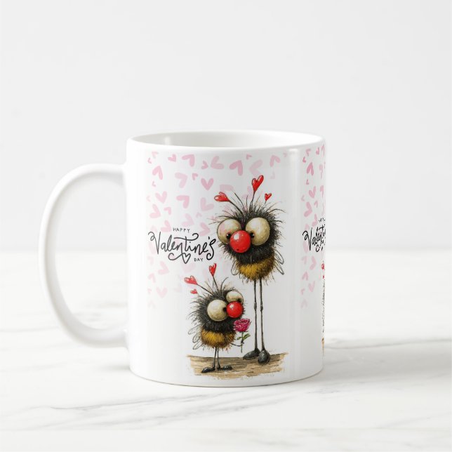 Valentinstag Kaffeetasse (Links)