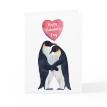 Valentinstag Kaiser Pinguin