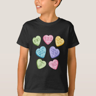 Valentinstag Kardiologie Pflegekraft Konversations T-Shirt