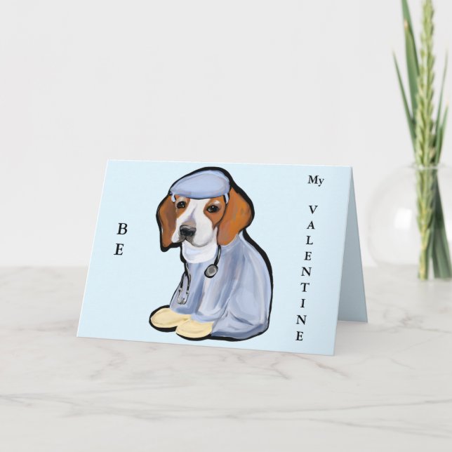 Valentinstag Karte (Vorderseite)