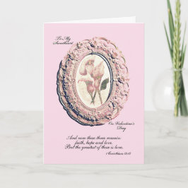 Valentinstag-Karte Dankeskarte