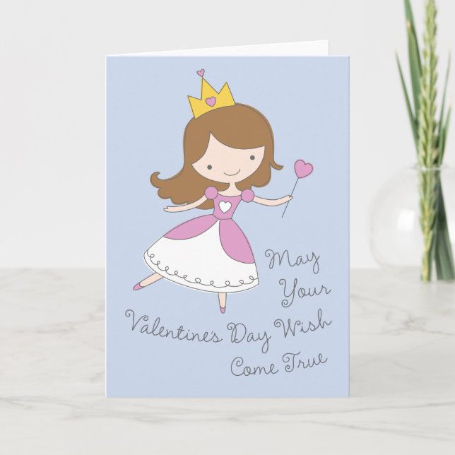 Valentinstag-Karte des Herzens Feiertagskarte (Vorderseite)