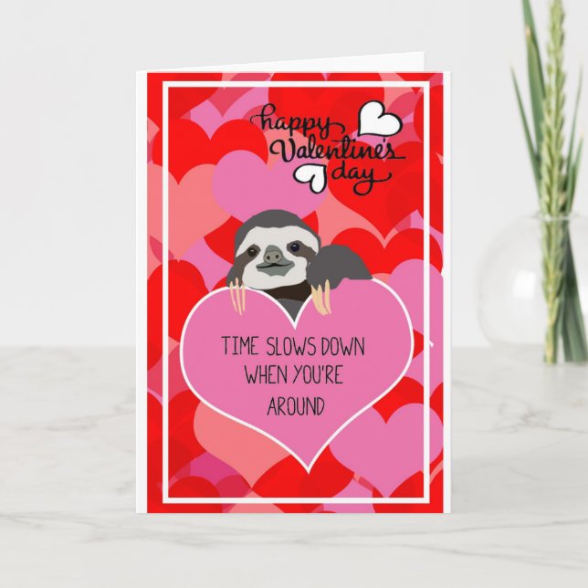 Valentinstag-Karte Feiertagskarte (Vorderseite)