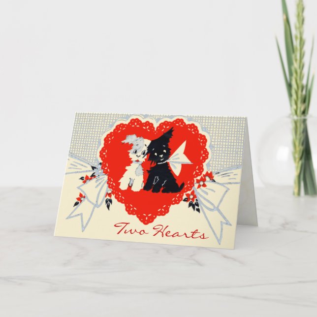 Valentinstag-Karte Feiertagskarte (Vorderseite)