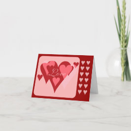 Valentinstag-Karte Feiertagskarte