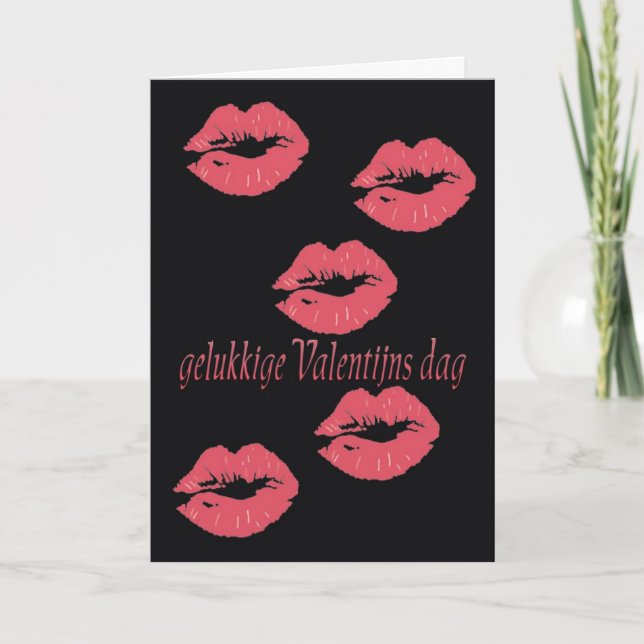 Valentinstag-Karte Feiertagskarte (Vorderseite)