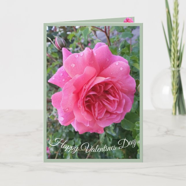 Valentinstag-Karte Karte (Vorderseite)