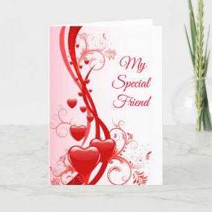 Valentinstag-Karte - Mein besonderer Freund Feiertagskarte