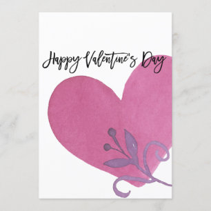 Valentinstag-Karte personalisiert Einladung