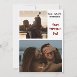 Valentinstag-Karte, Romantik-Karte, Liebe-Karte Feiertagskarte