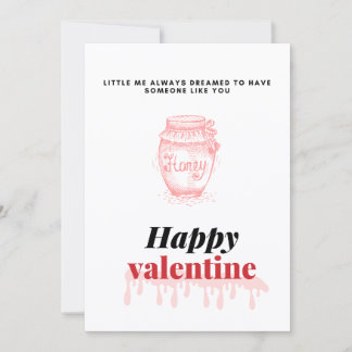 Valentinstag-Karten Ideen | Valentinstag-Ästhetik Feiertagskarte
