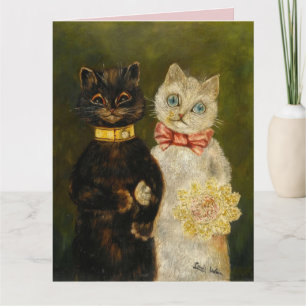 VALENTINSTAG KATZE LOUIS WAIN ÜBERGROßE KARTEN