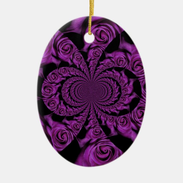 Valentinstag Keramik Ornament (Vorne)