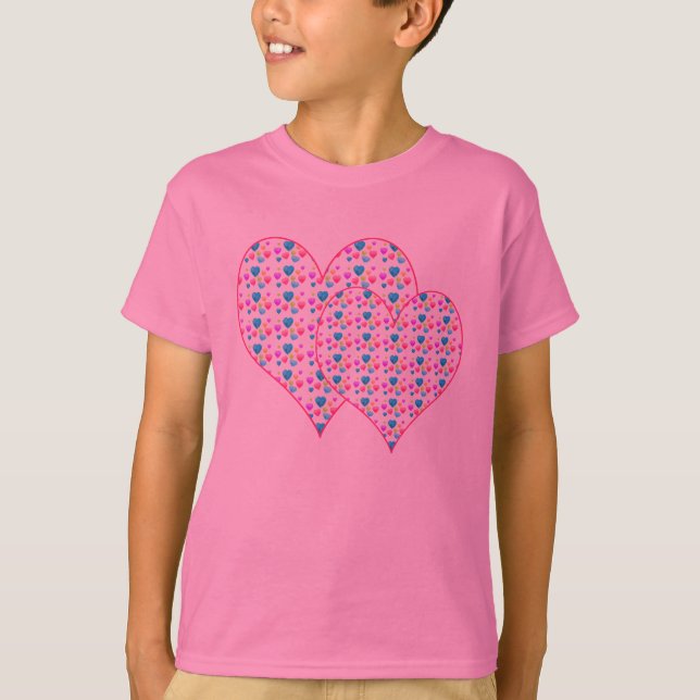 VALENTINSTAG KIDS T - SHIRT (Vorderseite)