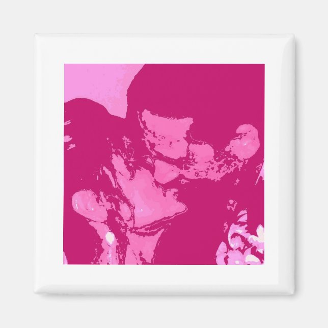 Valentinstag Kiss Magnet (Vorne)