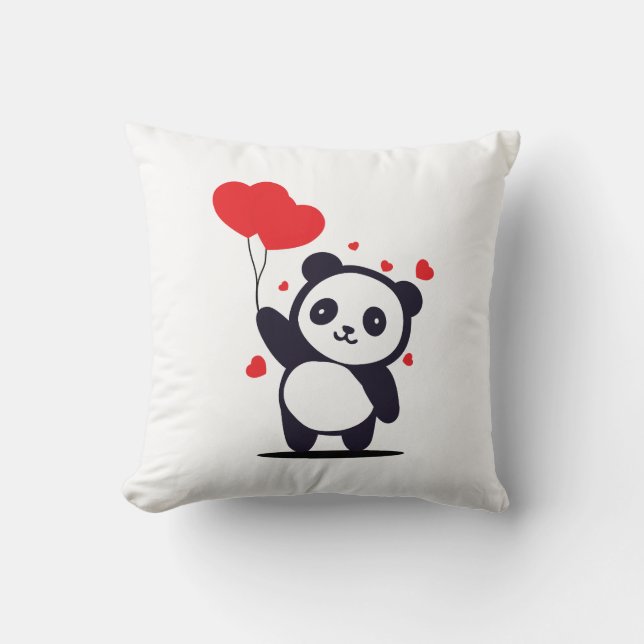 Valentinstag Kissen (Vorderseite)