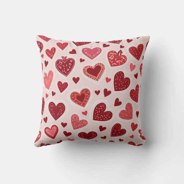 Valentinstag Kissen Kissen (Rückseite)