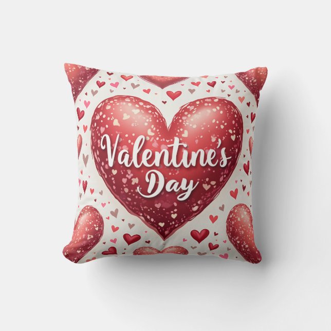 Valentinstag Kissen Kissen (Vorderseite)