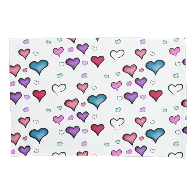 Valentinstag Kissenbezug (Vorderseite)