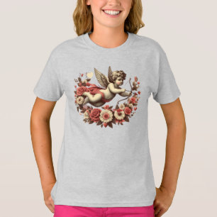 Valentinstag Klassiker/Vintager Cupid T-Shirt