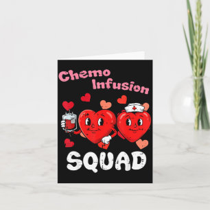 Valentinstag Krankenschwester Chemo-Infusionsteam Karte