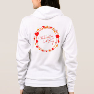 Valentinstag-Kreisdesign-25695 Hoodie