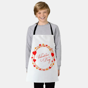 Valentinstag-Kreisdesign-25695 Schürze
