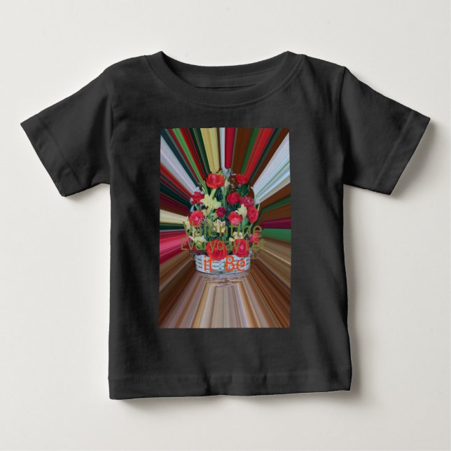 Valentinstag Kunst Print Baby T-shirt (Vorderseite)