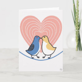 Valentinstag Kunstkarte Feiertagskarte