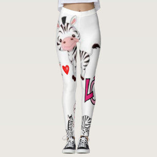 Valentinstag Leggings Lang