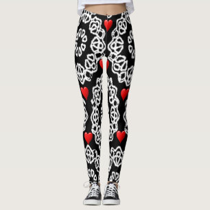 Valentinstag Leggings Lange
