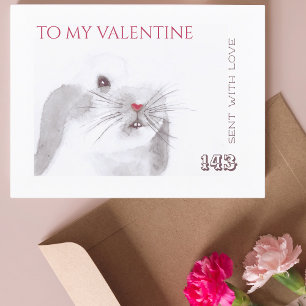 Valentinstag Liebe Brief Briefmarke Karte