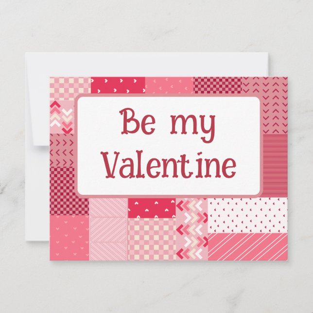 Valentinstag-Liebe Feiertagskarte (Vorderseite)