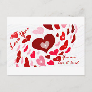 Valentinstag,Liebe_ Feiertagspostkarte