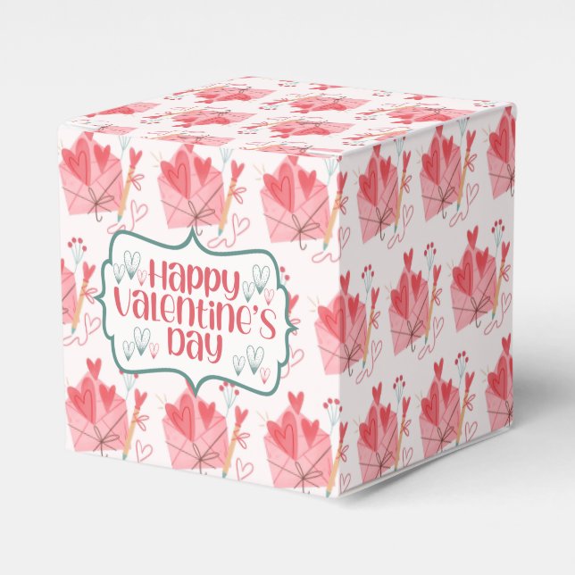 Valentinstag Liebe Gefälligkeitsbox Geschenkschachtel (Vorderseite)