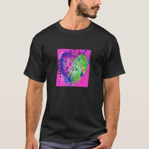 Valentinstag Liebe Herz Girlfriend Fiancée Ehefrau T-Shirt