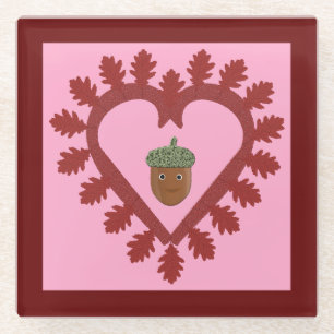 Valentinstag Liebe Herzenslust Glasuntersetzer
