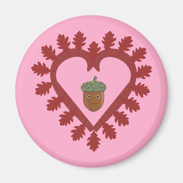Valentinstag Liebe Herzenslust Magnet (Vorne)