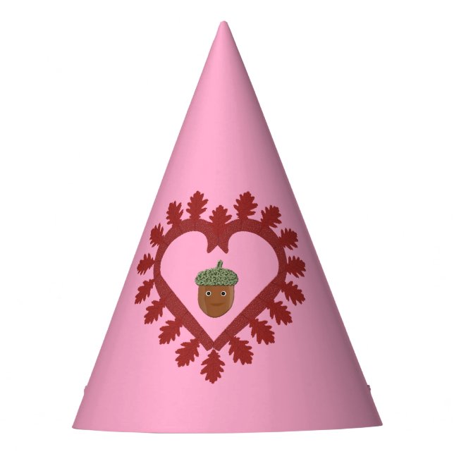 Valentinstag Liebe Herzenslust Partyhütchen (Vorderseite)