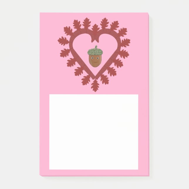 Valentinstag Liebe Herzenslust Post-it Klebezettel (Vorderseite)