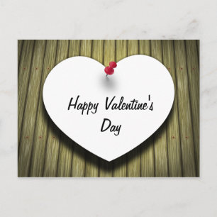 Valentinstag Liebe Herzlich Willkommen im Postcar Feiertagspostkarte
