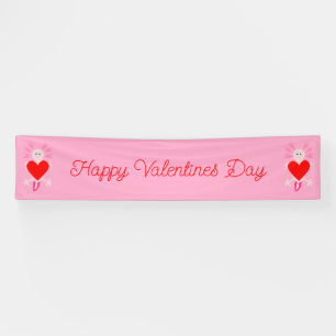 Valentinstag Liebe Herzstück Axolotl Custom Banner