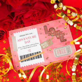 Valentinstag Liebe Paare Abenteuer Tag Gutschein