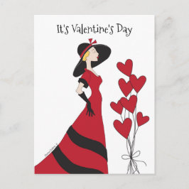 Valentinstag Liebe Postkarte