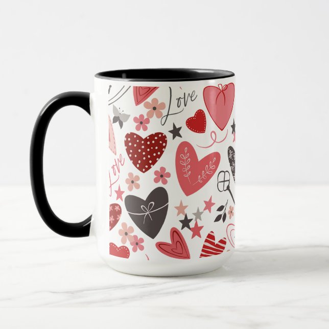 Valentinstag Liebe Tasse (Links)