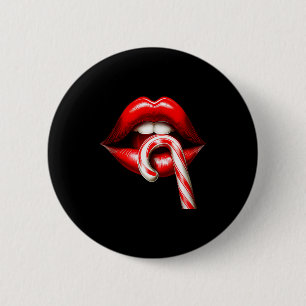 Valentinstag Lippen Küsse Valentinstag Lustiger Zu Button