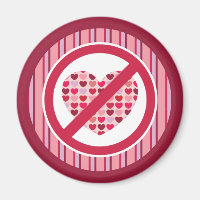 Valentinstag-Magnet