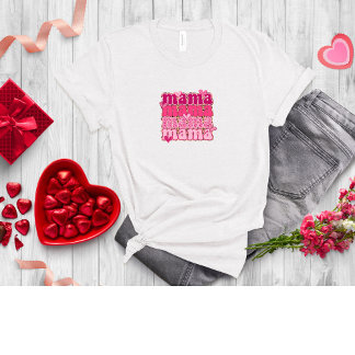 Valentinstag Mama T-Shirt
