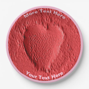 Valentinstag - Mars Pappteller