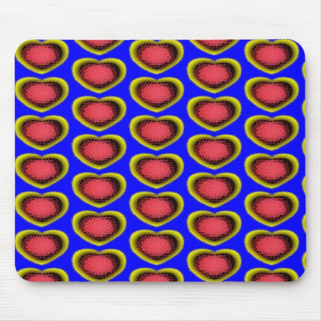 Valentinstag Maus Pad Mousepad (Vorne)